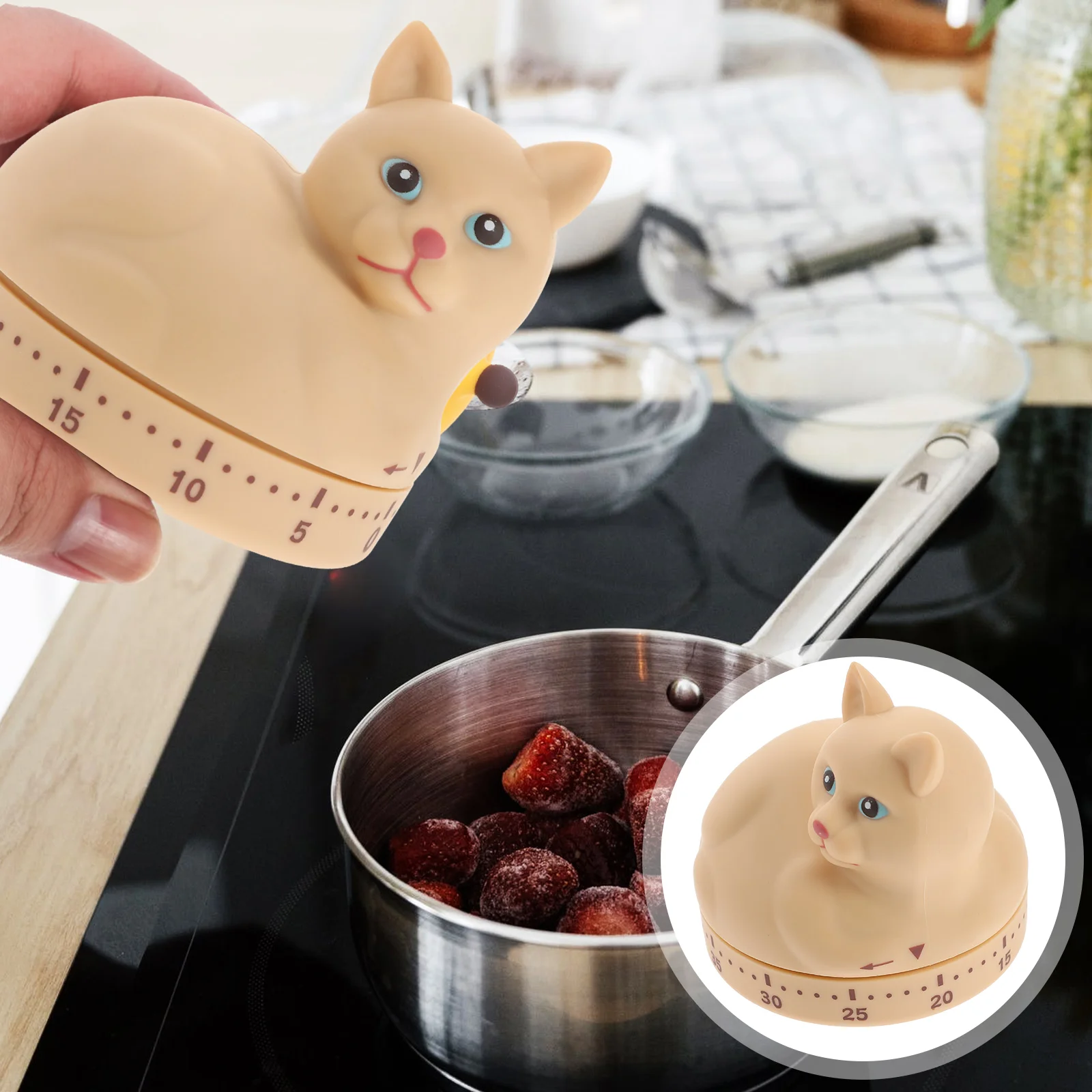 Timer Kitchen Cooking Timers Mechanical Countdown Egg Clock Baking Animal Cute Manual Wind Reminder Alarm Cartoon Digital Cat
Timer Kitchen Cooking Timers Mechanical Countdown Egg Clock Baking Animal Cute Manual Wind Reminder Alarm Cartoon Digital Cat