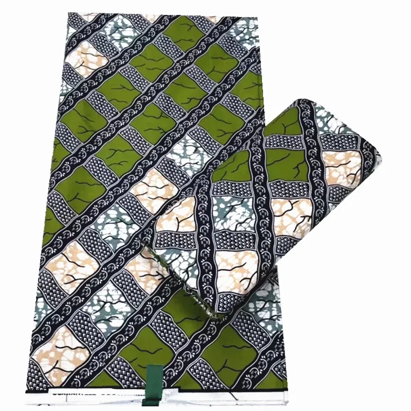 Blesing New African wax 100%cotton wax prints fabric for women dresses 6yards
Blesing New African wax 100%cotton wax prints fabric for women dresses 6yards
