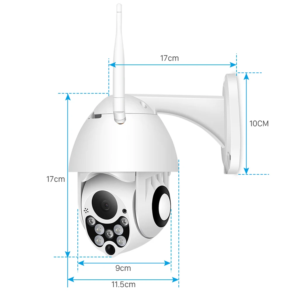 Ycc365plus 1080P Wifi Camera Outdoor Street Video Surveillance Auto Tracking with Motion Detection Remote View for Home Security
Ycc365plus 1080P Wifi Camera Outdoor Street Video Surveillance Auto Tracking with Motion Detection Remote View for Home Security