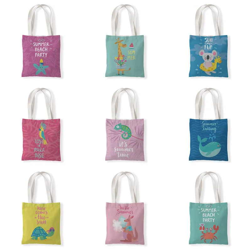 Cartoon Animals Pattern Handbags Shoulder Bags Casual Shopping Girls Handbag Women Elegant Canvas Bag 33cm*37cm
Cartoon Animals Pattern Handbags Shoulder Bags Casual Shopping Girls Handbag Women Elegant Canvas Bag 33cm*37cm