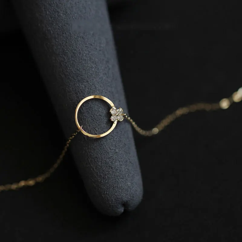 925 Sterling Silver Korean Hollow Round Geometric Crystal Flower Bracelet Women Fashion Elegant Party Jewelry 14k Gold Jewelry
925 Sterling Silver Korean Hollow Round Geometric Crystal Flower Bracelet Women Fashion Elegant Party Jewelry 14k Gold Jewelry