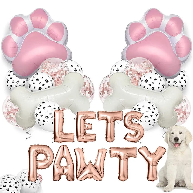Dog Birthday Decoration Balloon Set Background Decoration Balloon Bone Aluminum Membrane Balloon for Dog Birthday Party Supplies
Dog Birthday Decoration Balloon Set Background Decoration Balloon Bone Aluminum Membrane Balloon for Dog Birthday Party Supplies