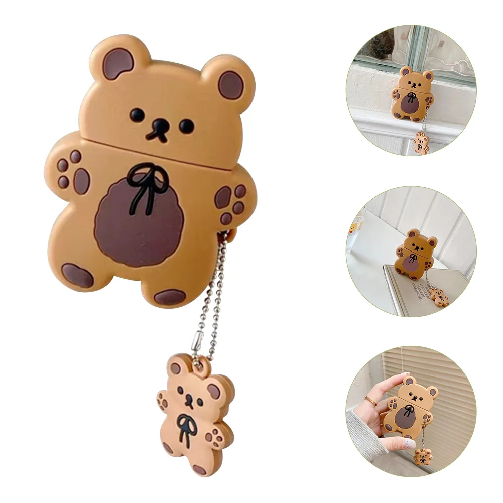 Bear Earphone Case with Keychain Accessories Adorable Earphone Cover Compatible for Airpods pro3
Bear Earphone Case with Keychain Accessories Adorable Earphone Cover Compatible for Airpods pro3