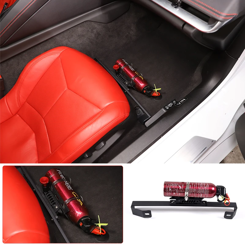Copilot Seat Fire Extinguisher Holder Adjustable Extinguisher Mount Holder for Chevrolet Corvette C8 2020-2023 Car Accessories
Copilot Seat Fire Extinguisher Holder Adjustable Extinguisher Mount Holder for Chevrolet Corvette C8 2020-2023 Car Accessories