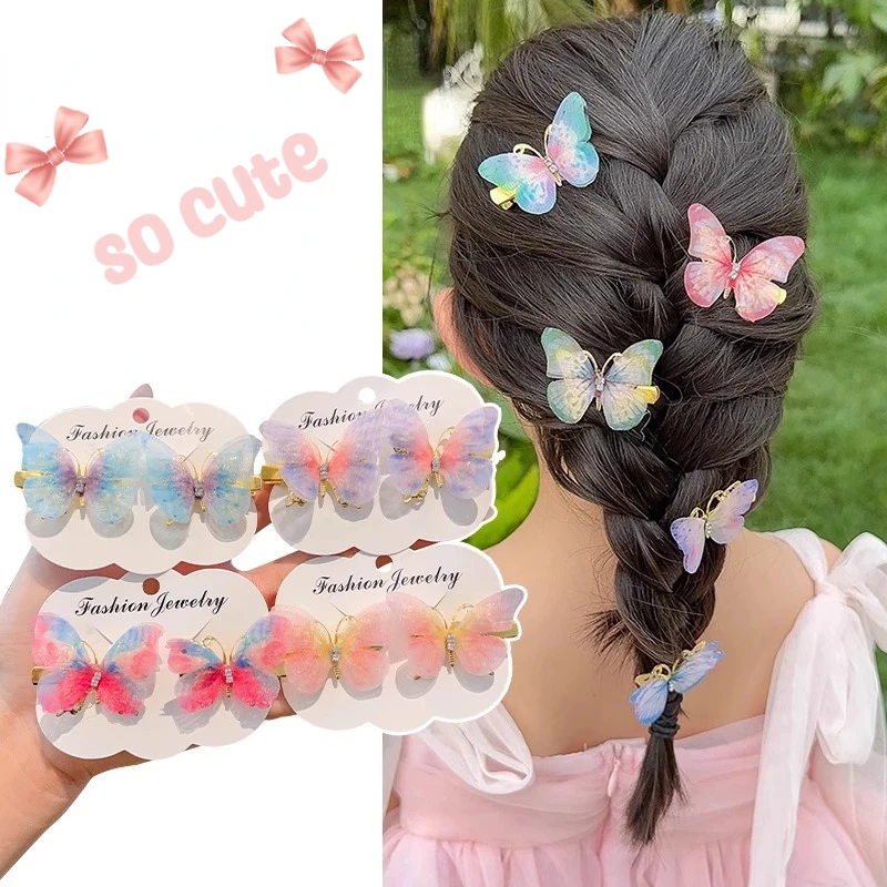 6/12Pcs Colorful Butterfly Hairpins Girl Hair Clip Barrettes Women Sweet Hair Ornament Rainbow Headwear Fashion Hair Accessories
6/12Pcs Colorful Butterfly Hairpins Girl Hair Clip Barrettes Women Sweet Hair Ornament Rainbow Headwear Fashion Hair Accessories