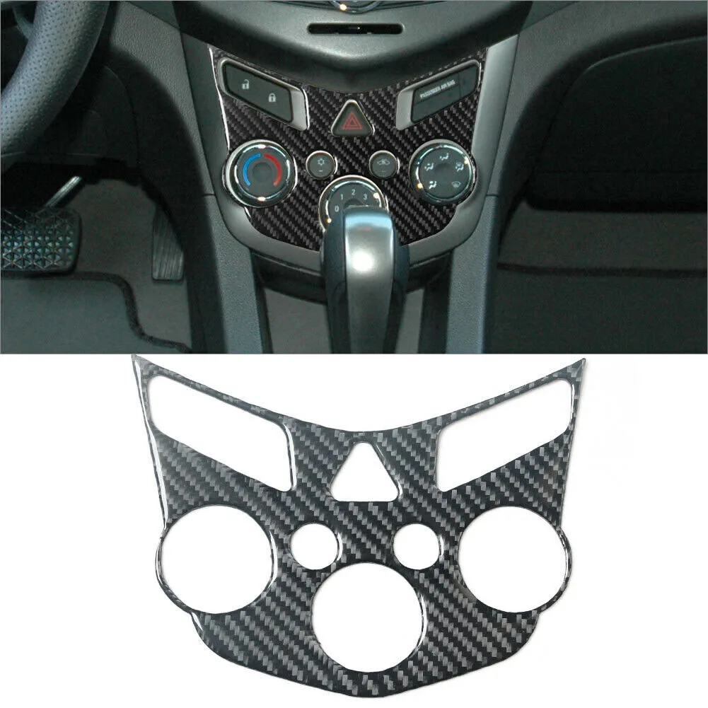 Auto Carbon Fiber Interior Climate Control Cover Trim Fits For Chevrolet For Sonic 12-16 Car Anti-corrosion Interior Accessories
Auto Carbon Fiber Interior Climate Control Cover Trim Fits For Chevrolet For Sonic 12-16 Car Anti-corrosion Interior Accessories