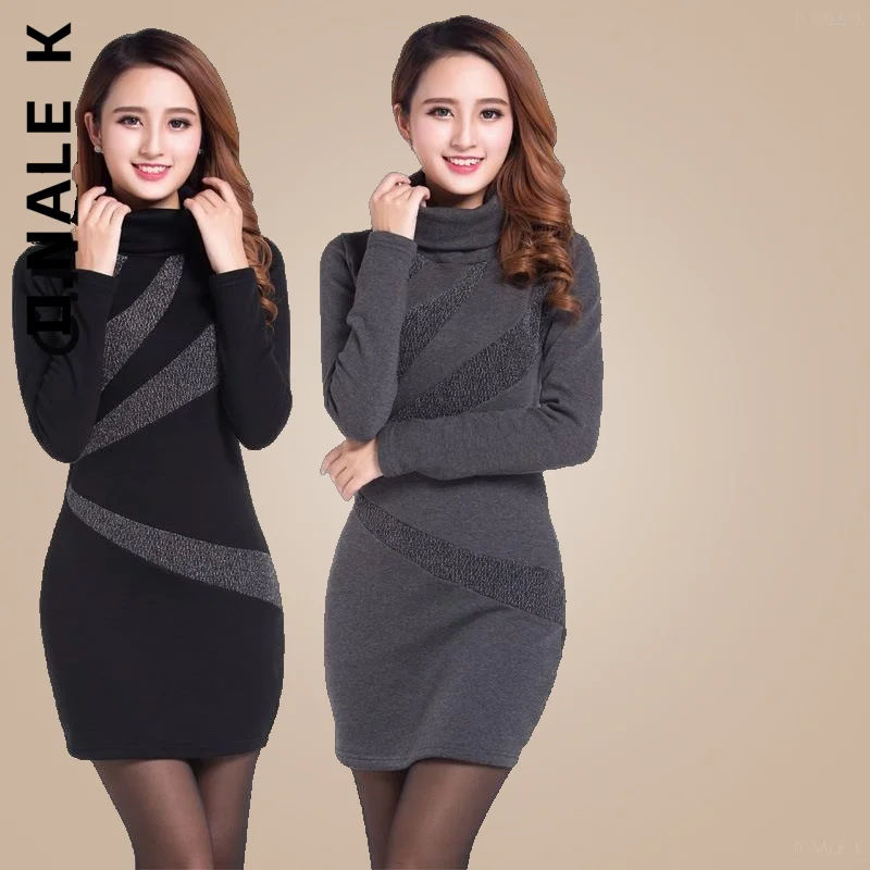 Dress Women Fashion Skinny Turtleneck Sexy Mini Dress Temperament Holiday Popular Robe Soft Cheap Vestidos Clothing Female
Dress Women Fashion Skinny Turtleneck Sexy Mini Dress Temperament Holiday Popular Robe Soft Cheap Vestidos Clothing Female