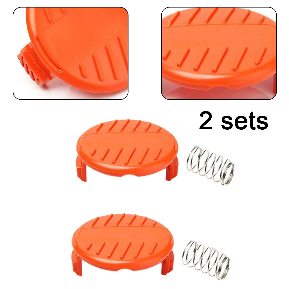 2 Set Grass Trimmer Spool Cover Cap For Black & Decker GLC3630L20-GB NST1810 ST4525 String Trimmer Garden Power Tool Parts
2 Set Grass Trimmer Spool Cover Cap For Black & Decker GLC3630L20-GB NST1810 ST4525 String Trimmer Garden Power Tool Parts