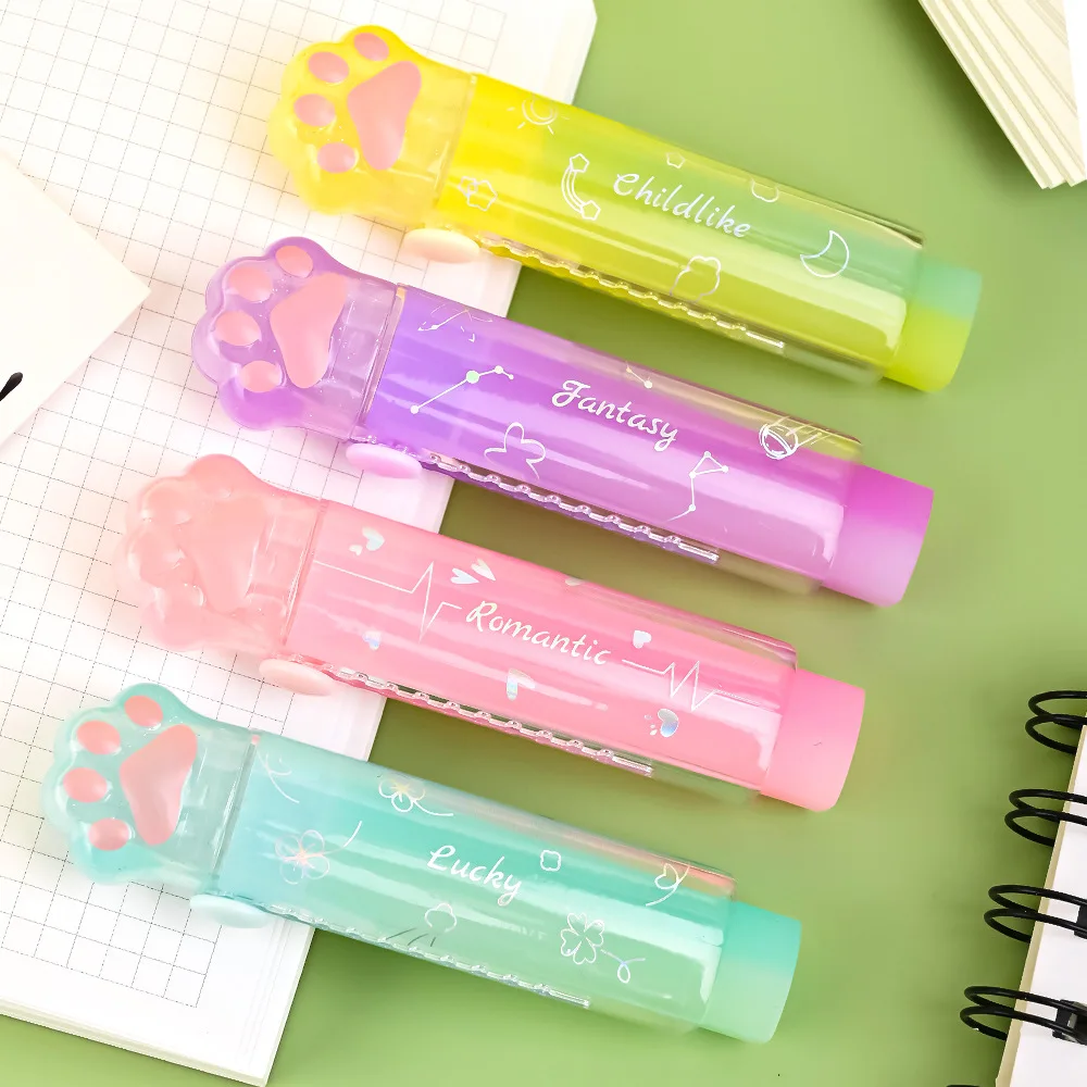 Kawaii Push-pull Design Cat Paw Portable Rubber Eraser Cartoon Pencil Eraser Kids Toys Gifts Stationery School Office Supplies
Kawaii Push-pull Design Cat Paw Portable Rubber Eraser Cartoon Pencil Eraser Kids Toys Gifts Stationery School Office Supplies
