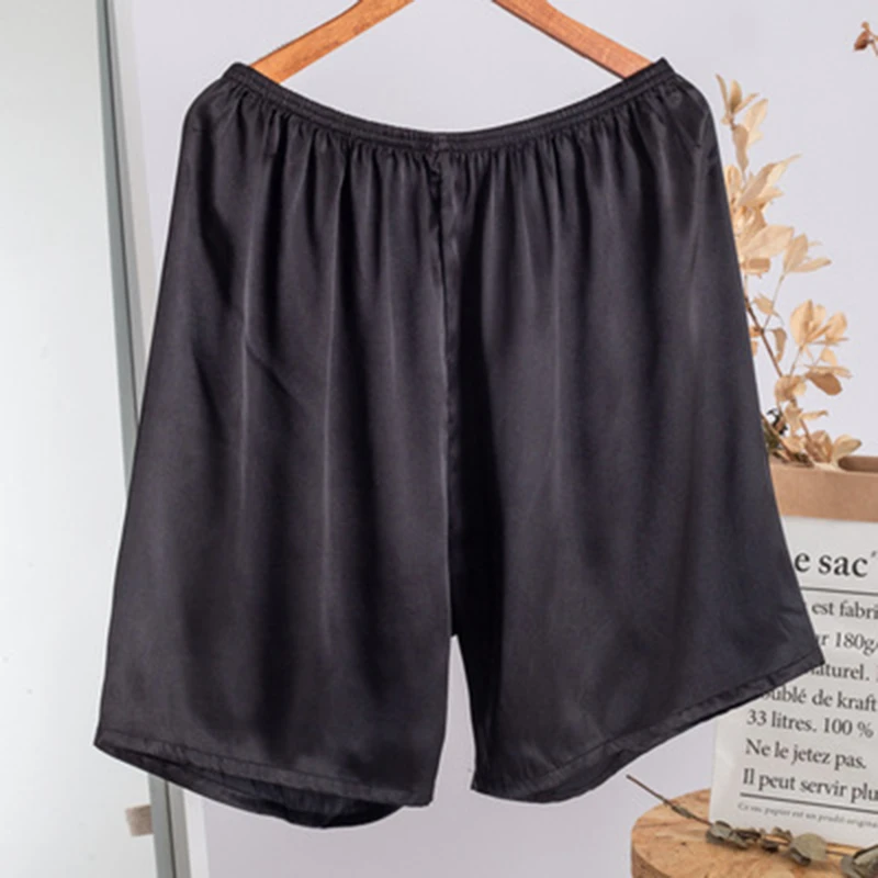 2022 Summer Men's Sleep Bottoms Solid Silk Satin Sleepwear Boxers Shorts Nightwear Pajamas For Men Homewear Robes Underwear
2022 Summer Men's Sleep Bottoms Solid Silk Satin Sleepwear Boxers Shorts Nightwear Pajamas For Men Homewear Robes Underwear