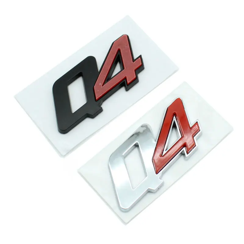 Q4 letter logo car sticker for Maserati new president V6 V8 Ghibli body tail cover Q4 four-wheel drive modification accessories
Q4 letter logo car sticker for Maserati new president V6 V8 Ghibli body tail cover Q4 four-wheel drive modification accessories