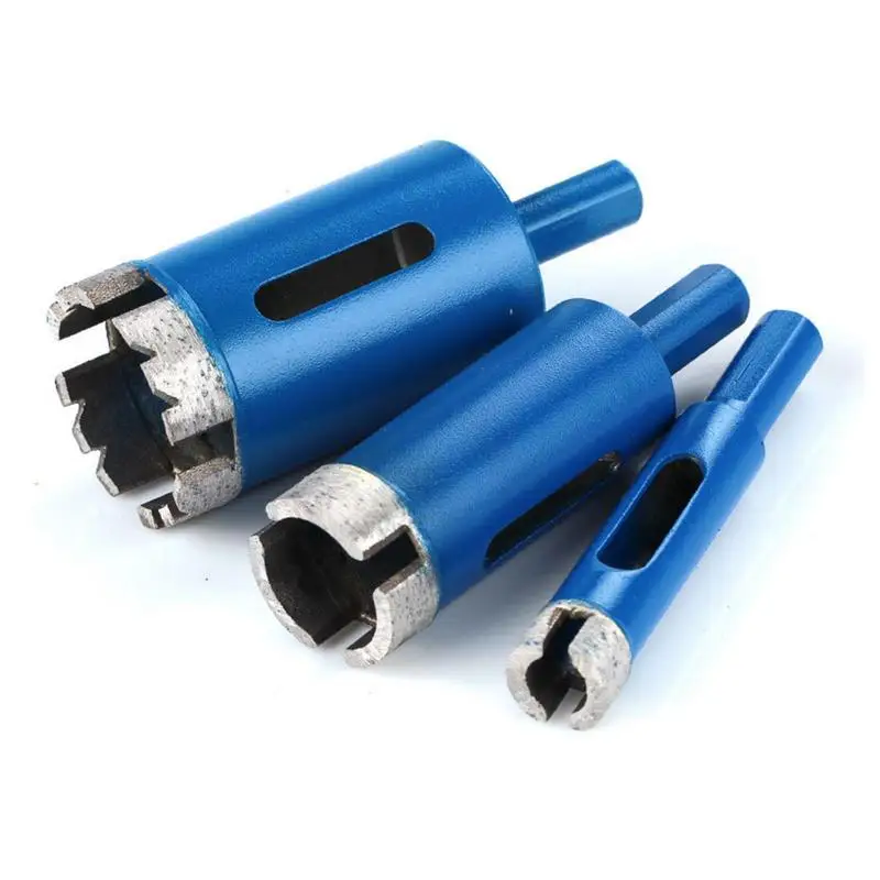 Ceramic Tile Hole Saw Coated Drill Bits Set Hole Saw Kit Granite Drilling Tile Marble Glass Ceramic Power Tool Accessories
Ceramic Tile Hole Saw Coated Drill Bits Set Hole Saw Kit Granite Drilling Tile Marble Glass Ceramic Power Tool Accessories