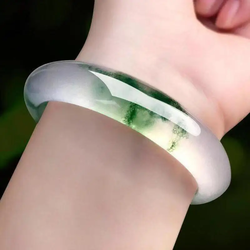Genuine Natural Myanmar Jadeite Ice Floating Jade Bracelet Bangle Women Fine Jewelry Accessories Jades Bangles For Ladies Gifts
Genuine Natural Myanmar Jadeite Ice Floating Jade Bracelet Bangle Women Fine Jewelry Accessories Jades Bangles For Ladies Gifts