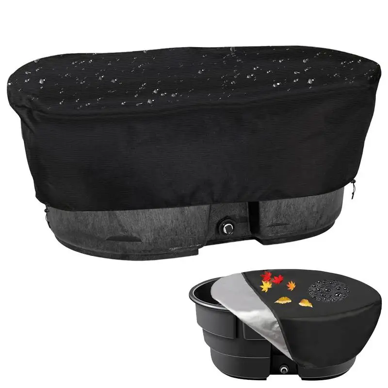 Чехол-бак Овальный водонепроницаемый, чехол на шнурке для коляски/хранилища, влажный, устойчивый к ультрафиолетовому излучению, для гаража 
Чехол-бак Овальный водонепроницаемый, чехол на шнурке для коляски/хранилища, влажный, устойчивый к ультрафиолетовому излучению, для гаража