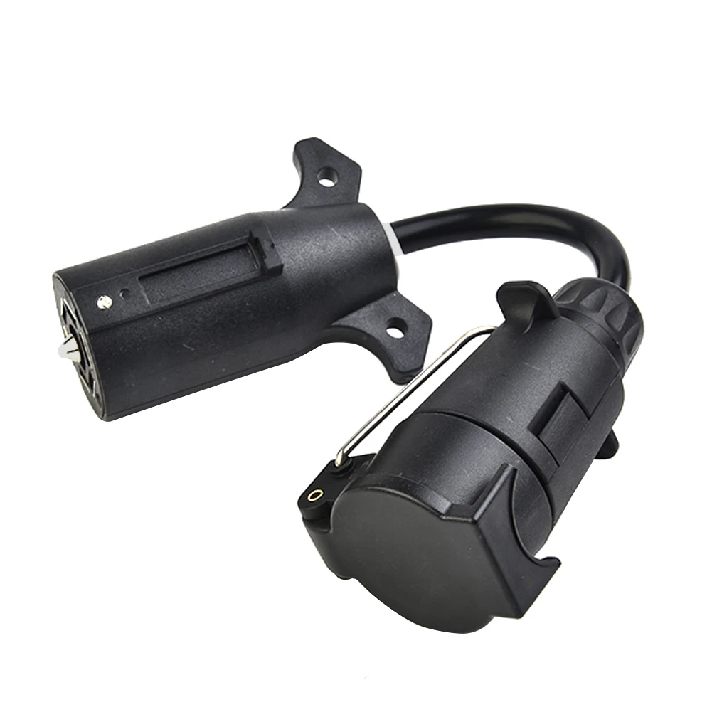 USA To EU Trailer Light Converter 7-Pole RV Blade Socket To 7-Pin Round Plug European Trailer Plug RV Plugs Socket Adapter
USA To EU Trailer Light Converter 7-Pole RV Blade Socket To 7-Pin Round Plug European Trailer Plug RV Plugs Socket Adapter