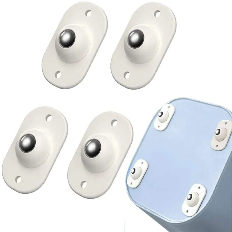 4pc 360 Degree Rotation Caster Wheels Self Adhesive Paste Swivel Wheels Stainless Steel Sticky Pulley for Bins Storage Furniture
4pc 360 Degree Rotation Caster Wheels Self Adhesive Paste Swivel Wheels Stainless Steel Sticky Pulley for Bins Storage Furniture