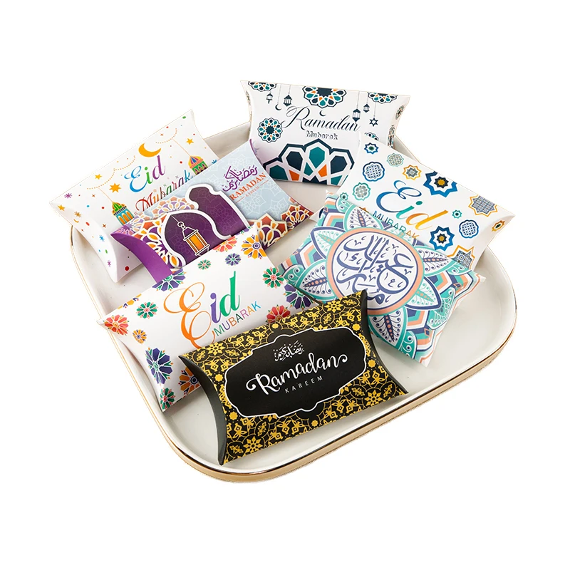 10Pcs Eid Mubarak Gift Boxes Cookie Candy Packing Box Bag Islam Muslim Baking Wrapper Party Decoration Supplies 2023
10Pcs Eid Mubarak Gift Boxes Cookie Candy Packing Box Bag Islam Muslim Baking Wrapper Party Decoration Supplies 2023
