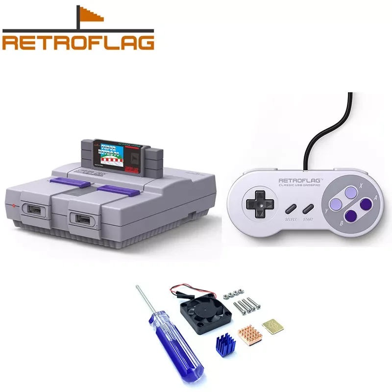 SUPERPi CASE-U NESPi Case with Optional USB Game Controller for Raspberry Pi 3B Plus /3B+ / 3B / 2B
SUPERPi CASE-U NESPi Case with Optional USB Game Controller for Raspberry Pi 3B Plus /3B+ / 3B / 2B