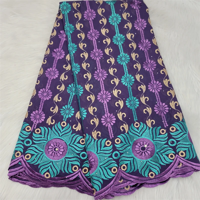5 Yard Dry Lace Fabric Latest Heavy Beaded Embroidery African Cotton Swiss Voile Popular Dubai Style For Party Wedding 9L10151
5 Yard Dry Lace Fabric Latest Heavy Beaded Embroidery African Cotton Swiss Voile Popular Dubai Style For Party Wedding 9L10151