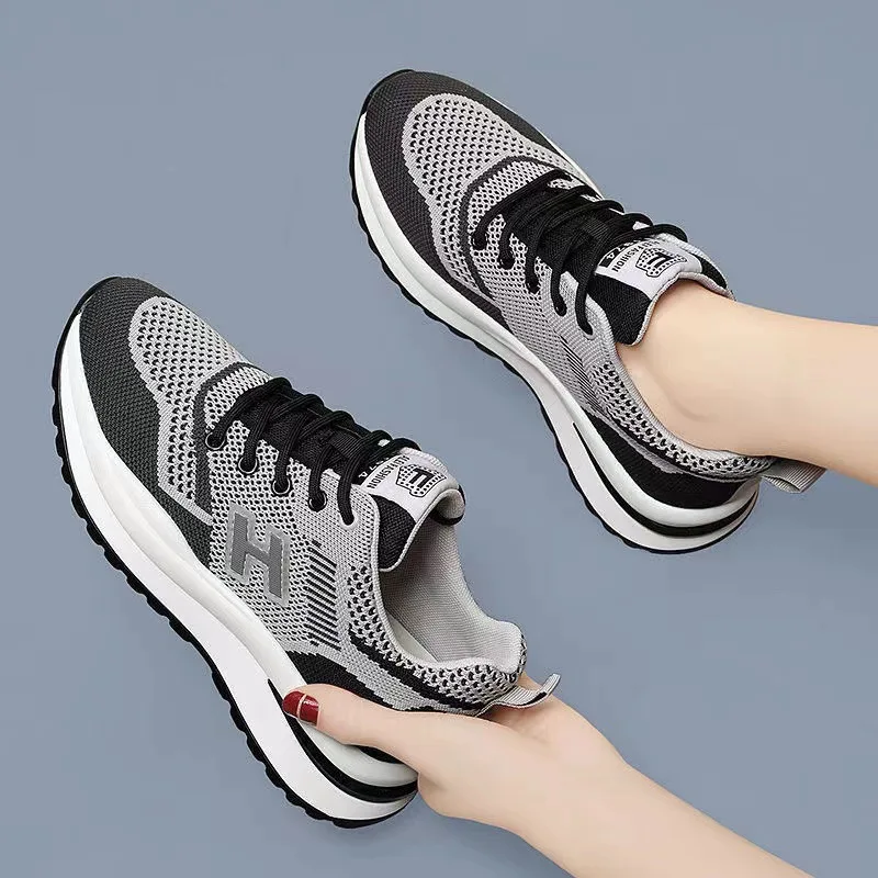 Woman Fashion Vulcanize Shoes Platform Casual Sneakers Female Spring New Flats Mesh Breathable Running Shoes Chunky Sports Shoes
Woman Fashion Vulcanize Shoes Platform Casual Sneakers Female Spring New Flats Mesh Breathable Running Shoes Chunky Sports Shoes
