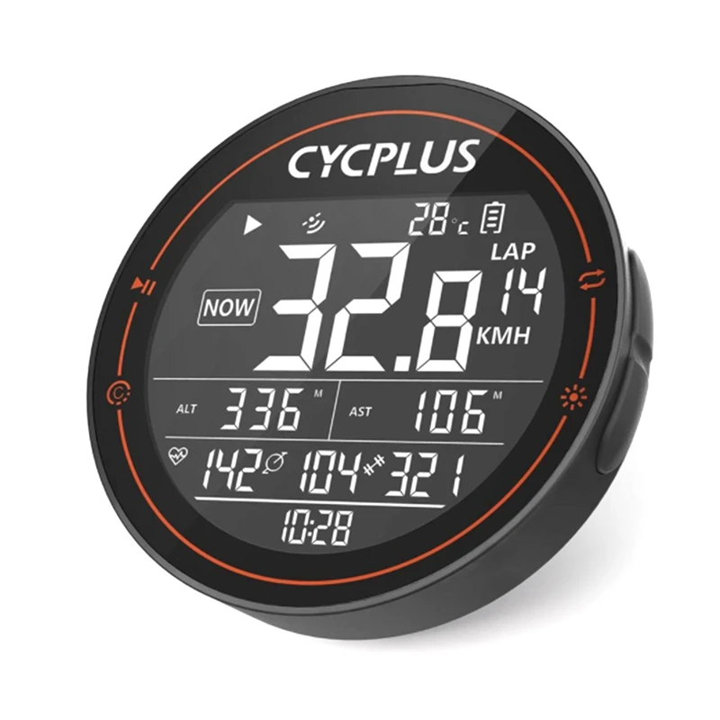 CYCPLUS M2 Waterproof Smart Bicycle Computer Wireless Speedometer Bluetooth 4.0 ANT+ Odometer GPS Cycling Bike Accessories
CYCPLUS M2 Waterproof Smart Bicycle Computer Wireless Speedometer Bluetooth 4.0 ANT+ Odometer GPS Cycling Bike Accessories