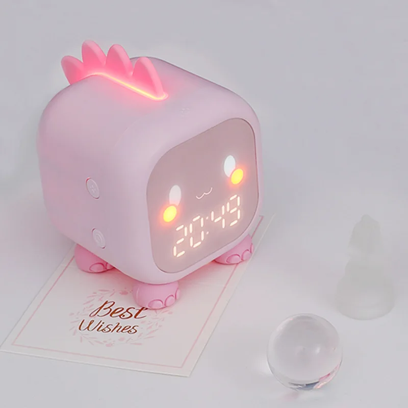 Bedside Wake Up Digital Led Clock Smart Cartoon Creative Cute Usb Charging Voice Timekeeping Night Lights for Kids Rooms Alarm B
Bedside Wake Up Digital Led Clock Smart Cartoon Creative Cute Usb Charging Voice Timekeeping Night Lights for Kids Rooms Alarm B