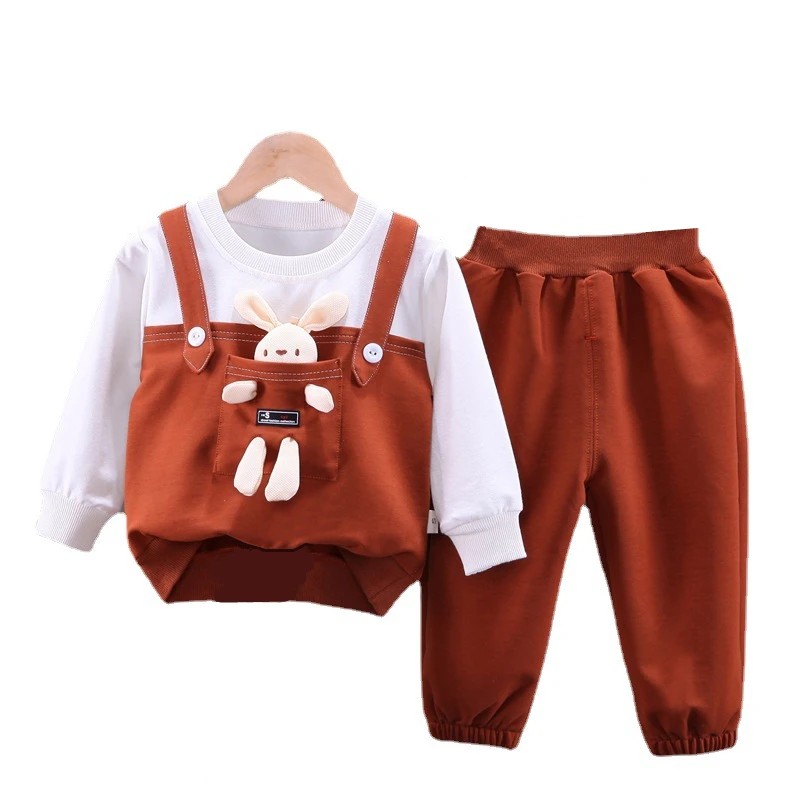 New Baby Clothes Suit Spring Autumn Fashion Children Girls T-Shirt Pants 2Pcs/Sets Toddler Casual Cotton Costume Kids Tracksuits
New Baby Clothes Suit Spring Autumn Fashion Children Girls T-Shirt Pants 2Pcs/Sets Toddler Casual Cotton Costume Kids Tracksuits
