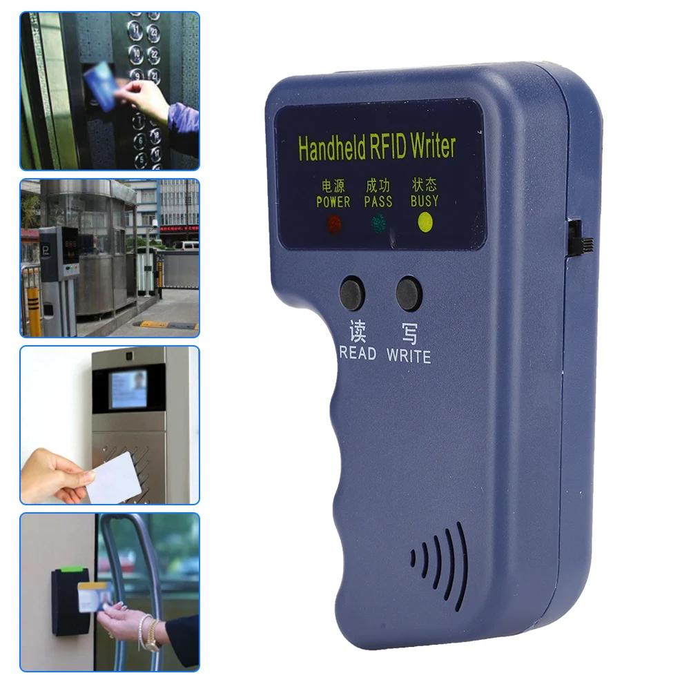 125KHz 5W Handheld ID Card Copier Writer Duplicator Reader with Keychain and Card RFID copy§RFID copy machine§ID card
125KHz 5W Handheld ID Card Copier Writer Duplicator Reader with Keychain and Card RFID copy§RFID copy machine§ID card