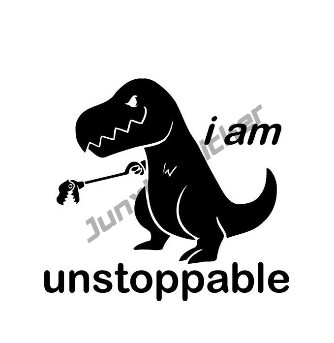 Car Stickers for Women Cartoon Anime I Am Unstoppable T-rex Funny Vinyl Decal Sticker Bumper Car Truck Window Parts Exterior
Car Stickers for Women Cartoon Anime I Am Unstoppable T-rex Funny Vinyl Decal Sticker Bumper Car Truck Window Parts Exterior