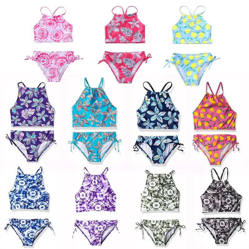 2023 Summer Baby Girls Swimwear Printed Swimsuit Set Children Teenager Split Swimsuit Bikini Suspenders Top Two-piece Suit
2023 Summer Baby Girls Swimwear Printed Swimsuit Set Children Teenager Split Swimsuit Bikini Suspenders Top Two-piece Suit