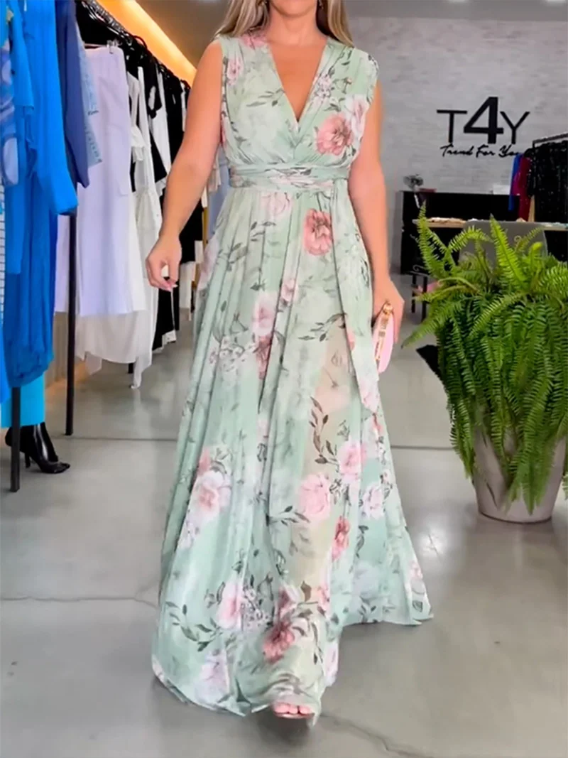 2023 new elegant print dress,Women's Summer Women's Off Shoulder Off Back Printed Chiffon Dress befree
2023 new elegant print dress,Women's Summer Women's Off Shoulder Off Back Printed Chiffon Dress befree