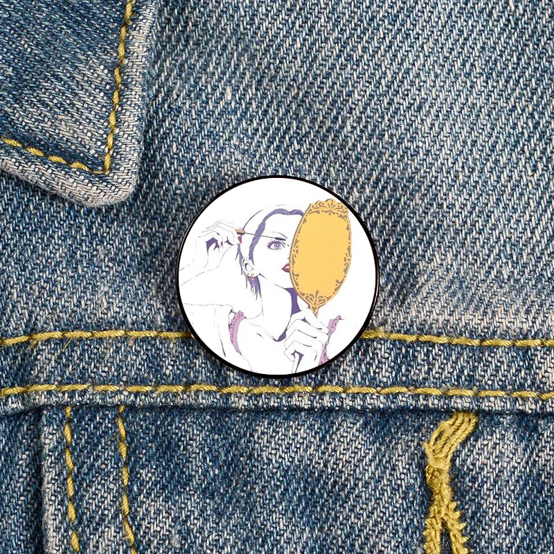 Fashion NANA OSAKI Printed Pin Custom cute Brooches Shirt Lapel teacher tote Bag backpacks Badge Cartoon gift brooches pins
Fashion NANA OSAKI Printed Pin Custom cute Brooches Shirt Lapel teacher tote Bag backpacks Badge Cartoon gift brooches pins