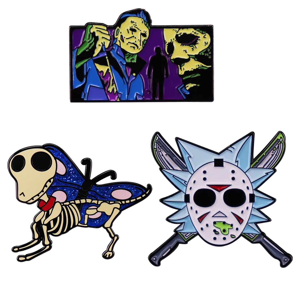 Halloween Skull Dog Enamel Pins Horror Animal Brooch Clothes Backpack Lapel Badges Fashion Jewelry Accessories Festivals Gifts
Halloween Skull Dog Enamel Pins Horror Animal Brooch Clothes Backpack Lapel Badges Fashion Jewelry Accessories Festivals Gifts