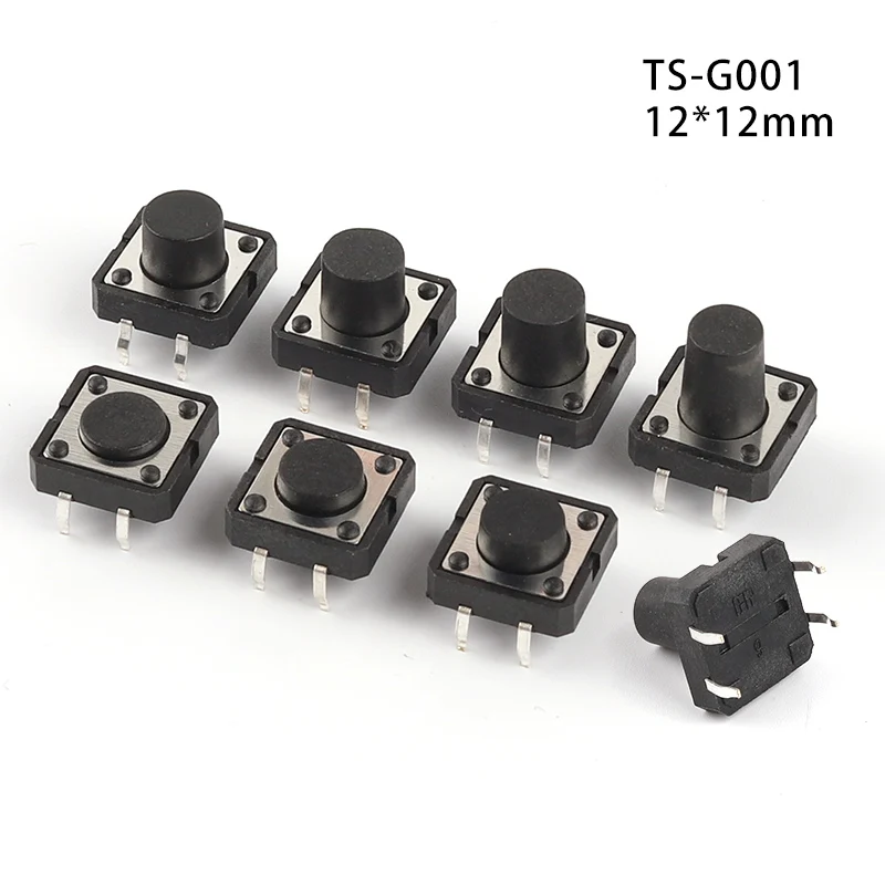 10PCS Tactile Tact Mini Push Button Switch Micro switch 12x12 12*12*4.3mm 5mm 6 7 8 9 10 11 12 mm 4Pinc tact switch
10PCS Tactile Tact Mini Push Button Switch Micro switch 12x12 12*12*4.3mm 5mm 6 7 8 9 10 11 12 mm 4Pinc tact switch