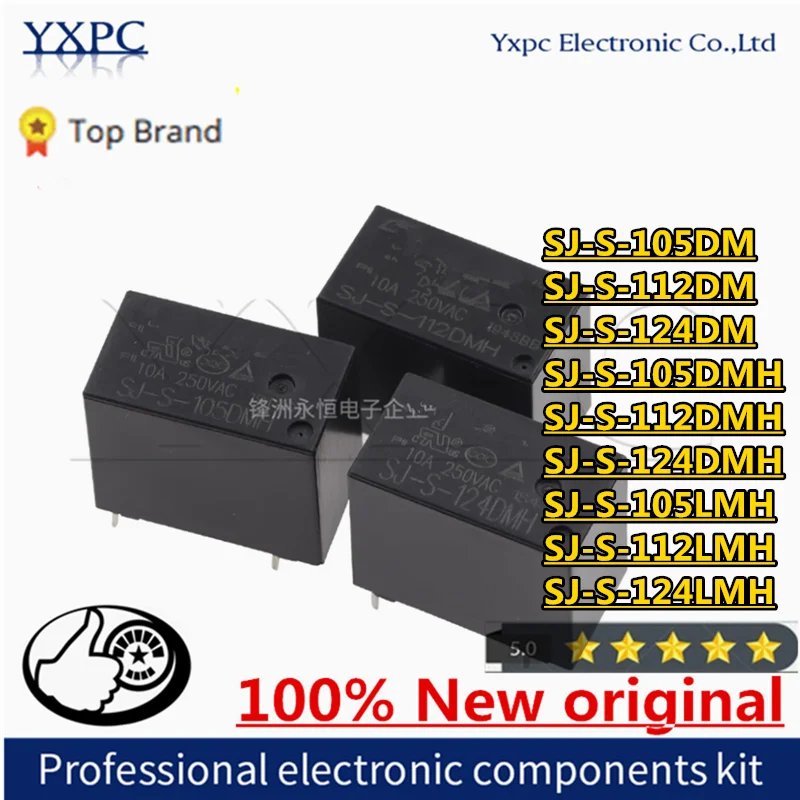 1pcs New SJ-S-105DM SJ-S-112DM SJ-S-124DM SJ-S-105DMH SJ-S-112DMH SJ-S-124DMH SJ-S-105LMH SJ-S-112LMH SJ-S-124LMH Realy
1pcs New SJ-S-105DM SJ-S-112DM SJ-S-124DM SJ-S-105DMH SJ-S-112DMH SJ-S-124DMH SJ-S-105LMH SJ-S-112LMH SJ-S-124LMH Realy