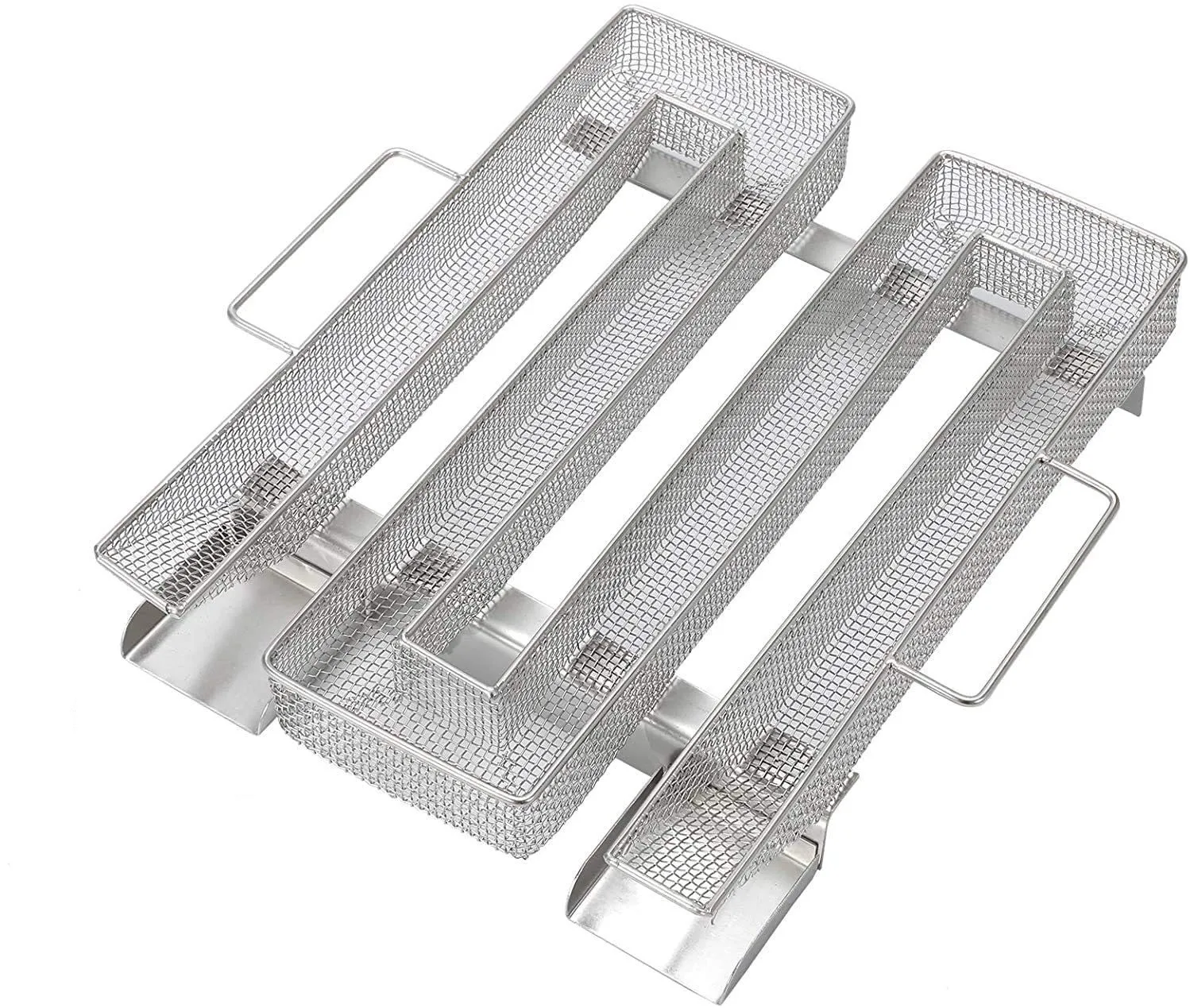 Food Grade Stainless Steel BBQ wire mesh Cold Smoker Generator for Gas Grill or Charcoal Grill wood chips cold smoker generator
Food Grade Stainless Steel BBQ wire mesh Cold Smoker Generator for Gas Grill or Charcoal Grill wood chips cold smoker generator