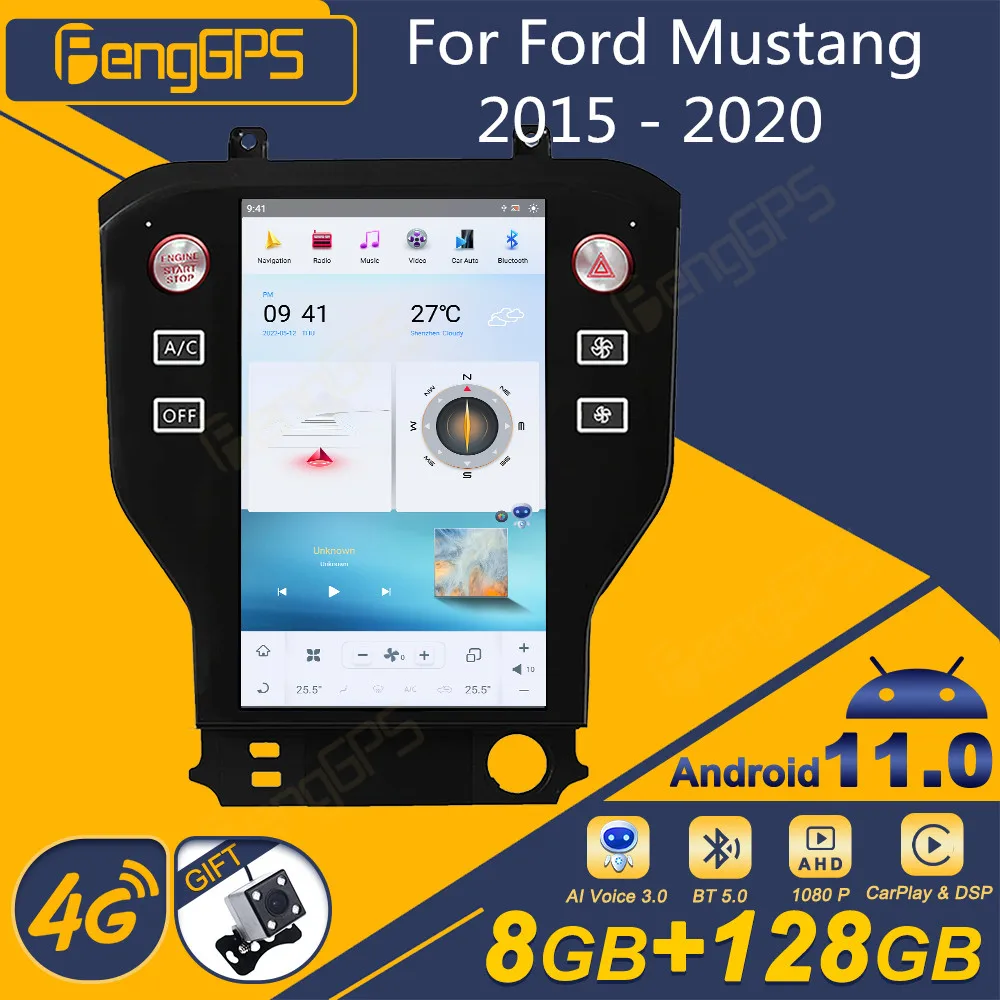 Автомагнитола для Ford Mustang 2015-2020, Android, экран Tesla, 2Din стереоприемник, Авторадио, мультимедийный плеер, GPS-навигатор
Автомагнитола для Ford Mustang 2015-2020, Android, экран Tesla, 2Din стереоприемник, Авторадио, мультимедийный плеер, GPS-навигатор