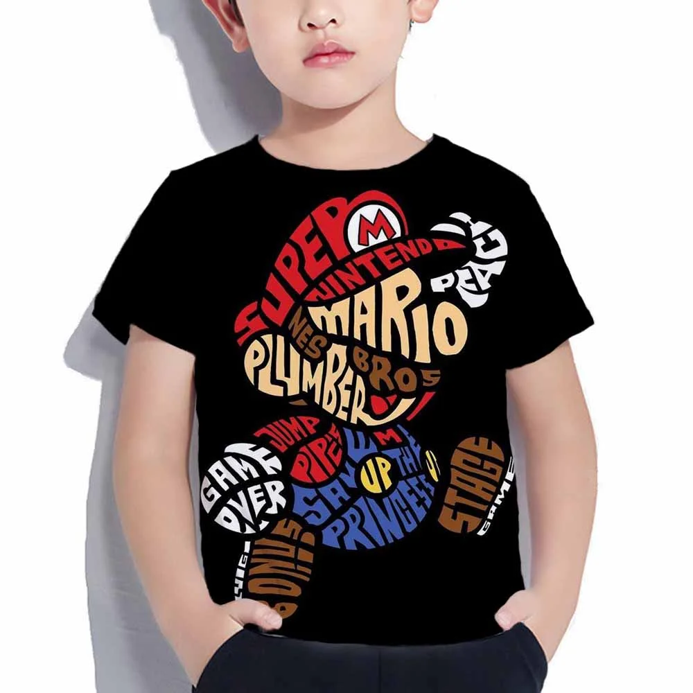 Baby Boys Girls Clothes Tees Cartoon Mario T-shirt Tops Super Mario T-shirts For Boys Kid Girls T Shirt Children's Clothing Tops
Baby Boys Girls Clothes Tees Cartoon Mario T-shirt Tops Super Mario T-shirts For Boys Kid Girls T Shirt Children's Clothing Tops