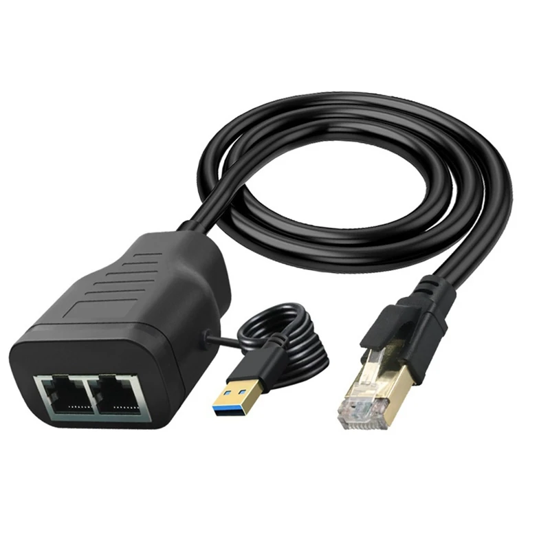 Network Splitter RJ45 1 In 2 Network Tee Cable RJ45 Network Cable Connector For Computer TV Set-Top Box Router
Network Splitter RJ45 1 In 2 Network Tee Cable RJ45 Network Cable Connector For Computer TV Set-Top Box Router