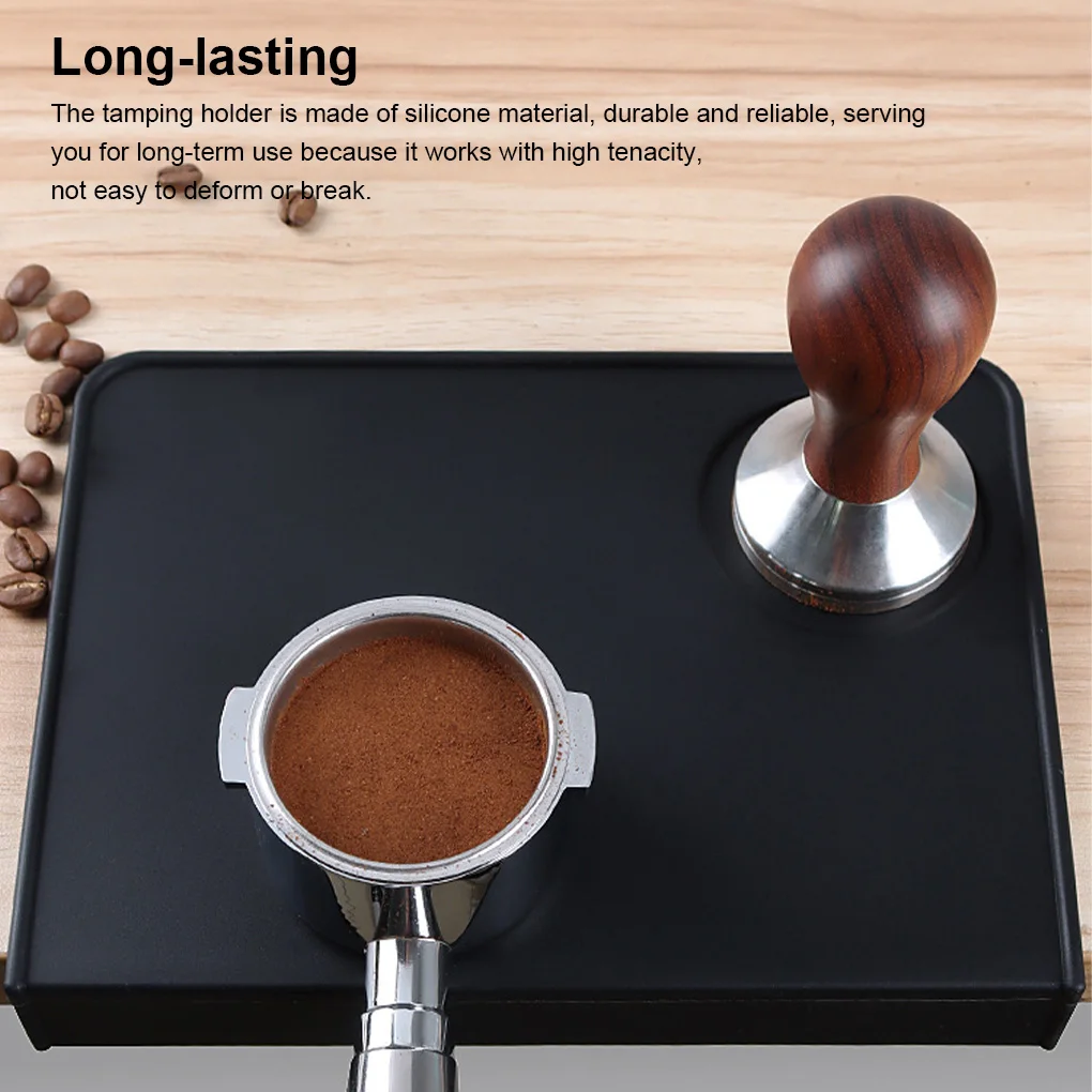 Coffee Tamper Mat Countertop Waterproof Tampering Corner Pad Reusable Protection Station Holder Accessory Household
Coffee Tamper Mat Countertop Waterproof Tampering Corner Pad Reusable Protection Station Holder Accessory Household
