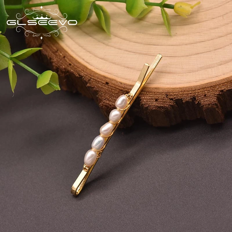 GLSEEVO Natural Freshwater White Pearl Hairpin For Women Birthday Gift Original Design Hair Accessories Jewelry GH0027B
GLSEEVO Natural Freshwater White Pearl Hairpin For Women Birthday Gift Original Design Hair Accessories Jewelry GH0027B