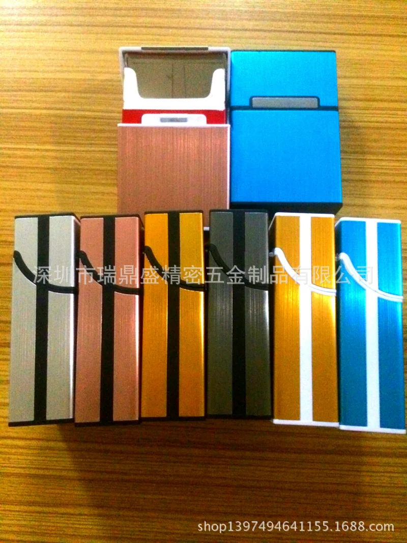 New Aluminum Alloy Cigarette Case Brushed Cigarette Case Metal Magnetic Buckle Cigarette Case Men's Metal Cigarette Case
New Aluminum Alloy Cigarette Case Brushed Cigarette Case Metal Magnetic Buckle Cigarette Case Men's Metal Cigarette Case