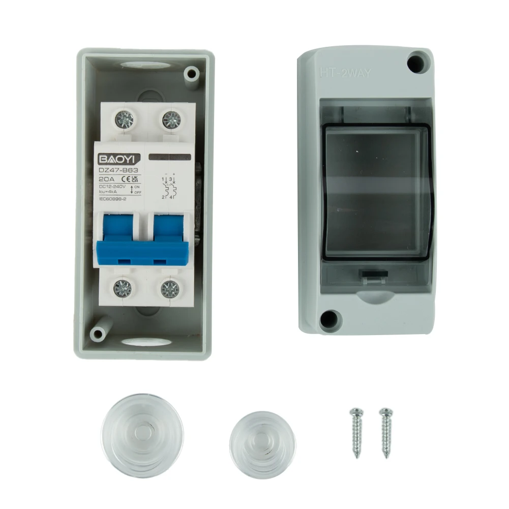 Solar Photovoltaic Photovoltaic Cell Combiner Box DC Miniature Circuit Breaker Switch With Junction Box 10A 16A 32A 40A 20A 25A
Solar Photovoltaic Photovoltaic Cell Combiner Box DC Miniature Circuit Breaker Switch With Junction Box 10A 16A 32A 40A 20A 25A