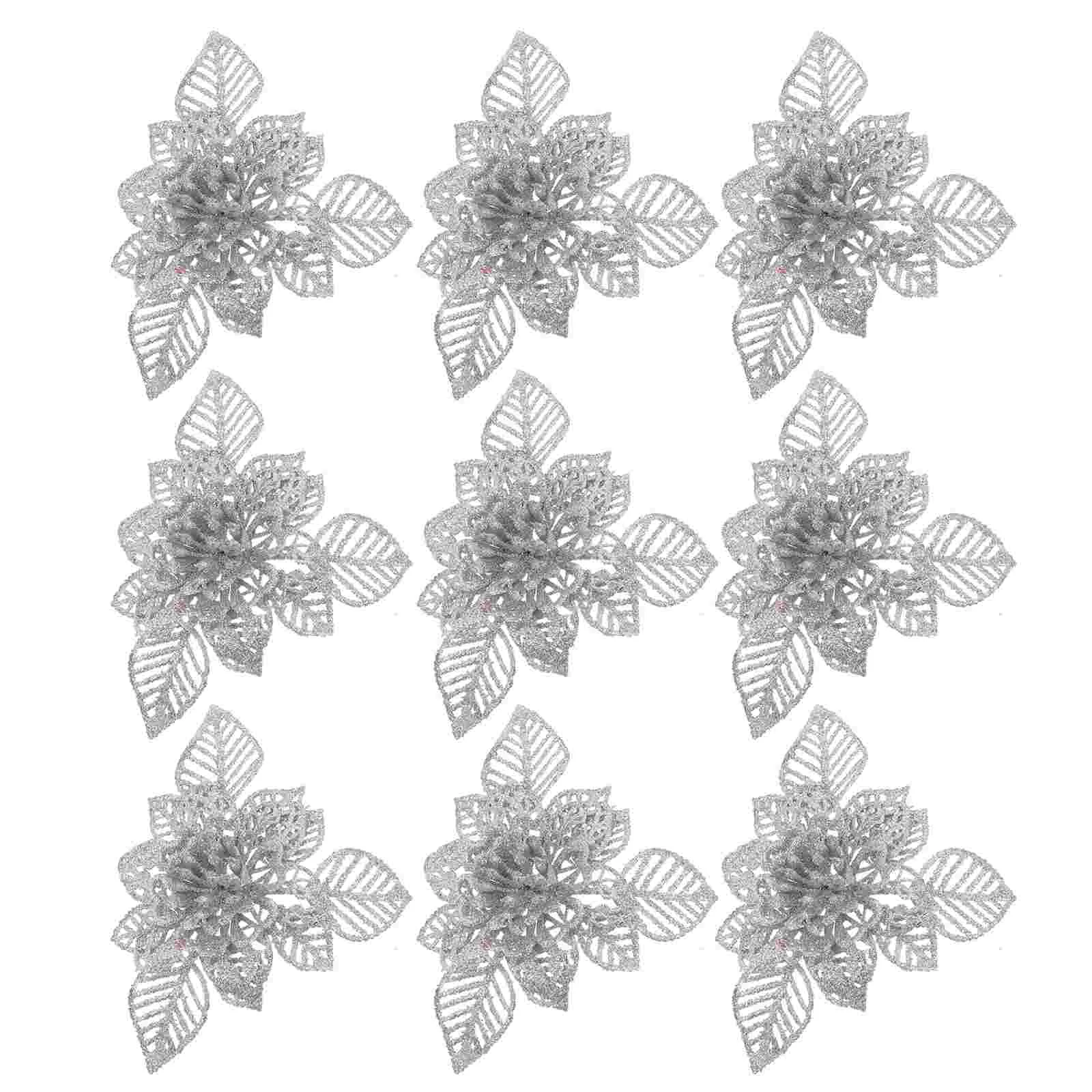 Poinsettia Christmas Tree Artificial Decorationparty Flowers Wall Window Centerpieces Table Faux Supplies Wreath Diy Flower
Poinsettia Christmas Tree Artificial Decorationparty Flowers Wall Window Centerpieces Table Faux Supplies Wreath Diy Flower