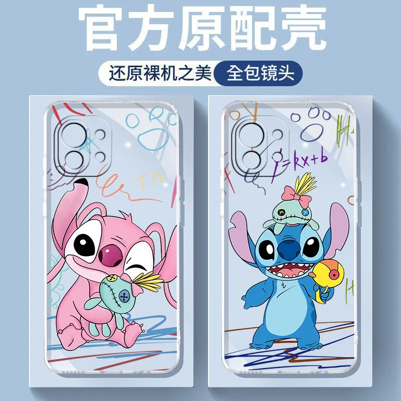 Stitch Lilo Angel Ohana For Xiaomi Mi 13 12 11 10 11T 10T 9T 9 8 Note 10 Ultra Pro Lite Silicone Transparent Phone Case Fundas
Stitch Lilo Angel Ohana For Xiaomi Mi 13 12 11 10 11T 10T 9T 9 8 Note 10 Ultra Pro Lite Silicone Transparent Phone Case Fundas