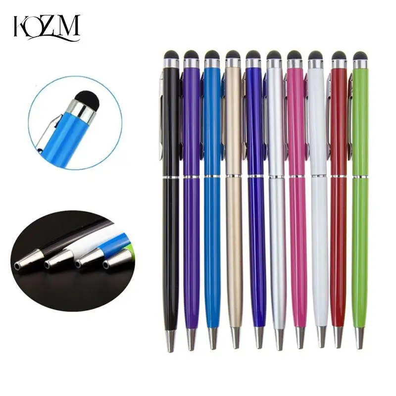 2-in-1 colorful capacitive touch pen stylus screen for phone tablet laptop built-in ballpoint pen for meeting
2-in-1 colorful capacitive touch pen stylus screen for phone tablet laptop built-in ballpoint pen for meeting