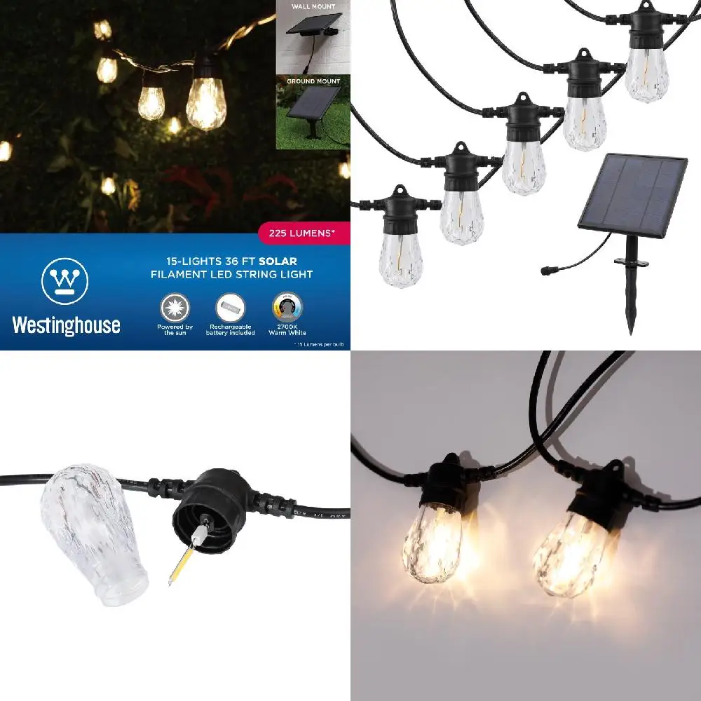 Fairy Holiday LED String Lights Decorations, Solar Powered Outdoor Lights for Weddings, Backyard, and Holiday Decorations.
Fairy Holiday LED String Lights Decorations, Solar Powered Outdoor Lights for Weddings, Backyard, and Holiday Decorations.