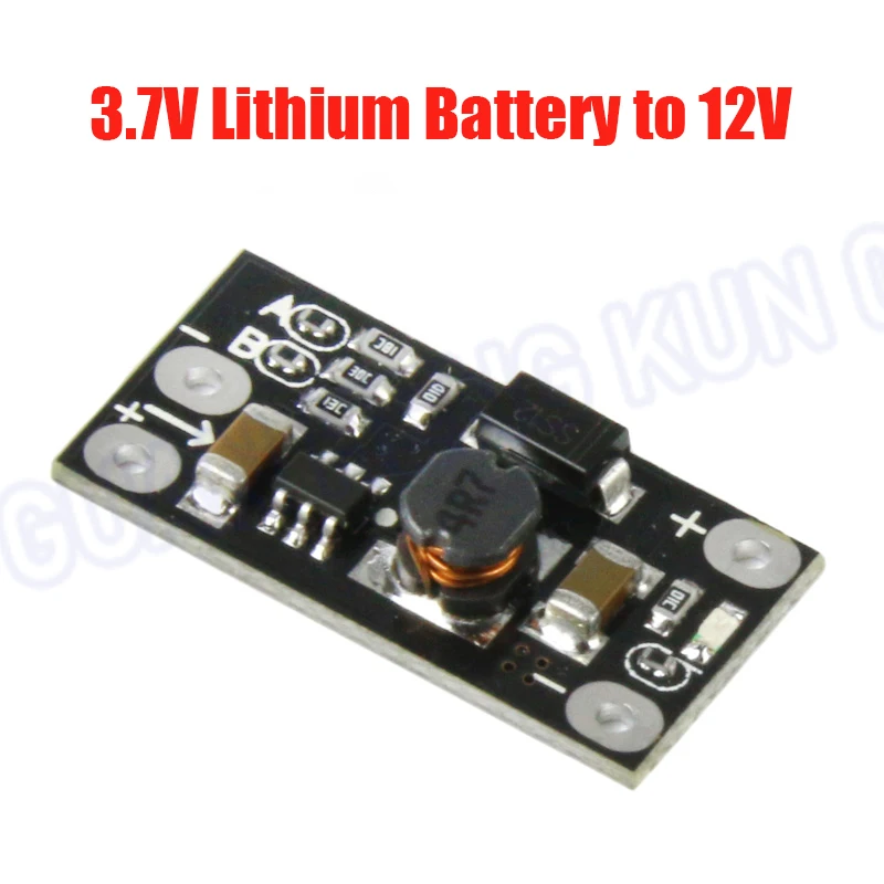 Power Module 3.7V Lithium Battery to 12V Output 5V/8V/9V/12V DC-DC Boost Module Regulated Power Supply Board
Power Module 3.7V Lithium Battery to 12V Output 5V/8V/9V/12V DC-DC Boost Module Regulated Power Supply Board