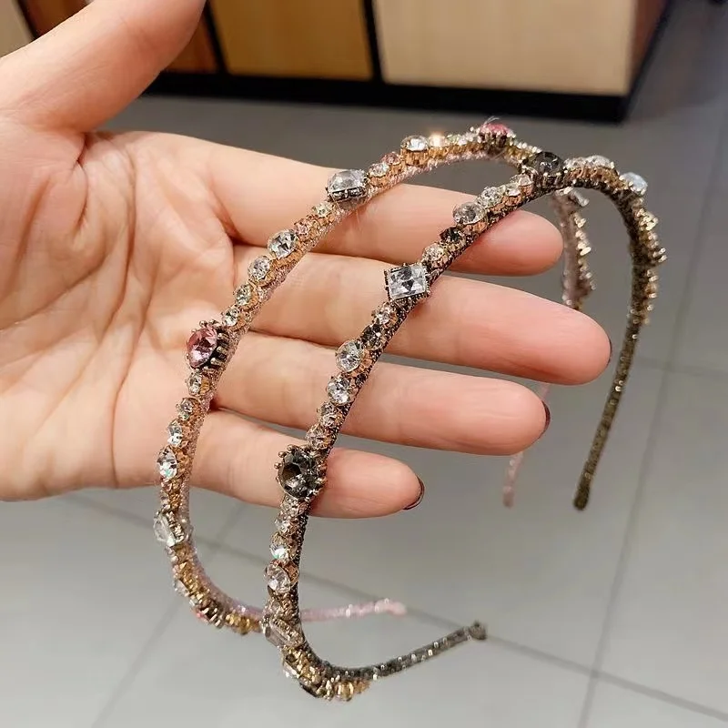 Ins Gem Baroque Headbands For Women Girl Rhinestone Diamond Luxury Hair Accessories Geometric Hairbands Headband For Woman
Ins Gem Baroque Headbands For Women Girl Rhinestone Diamond Luxury Hair Accessories Geometric Hairbands Headband For Woman