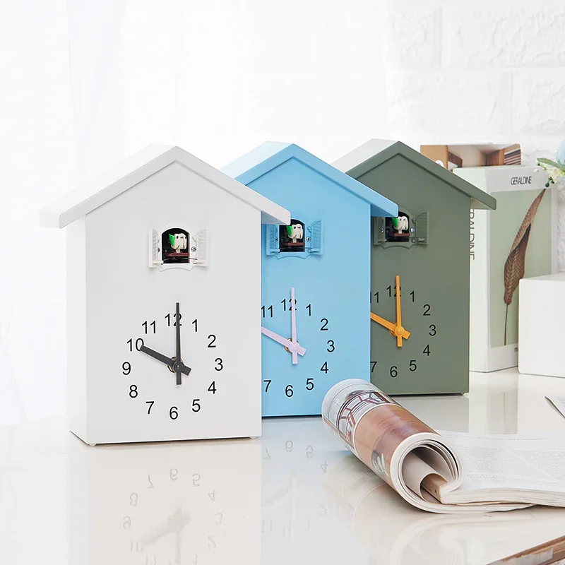 Nordic style minimalist cuckoo wall clock, hourly alarm clock, living room, study creative decoration
Nordic style minimalist cuckoo wall clock, hourly alarm clock, living room, study creative decoration